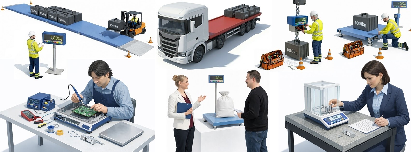 Naprawa, legalizacja i wzorcowanie wag oraz transport wzorców masy PIT-WAG Mielec